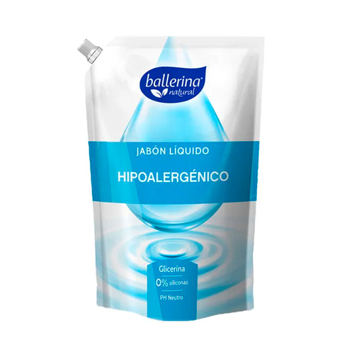 Jabón Líquido Ballerina Hipoalergenico 750 ml