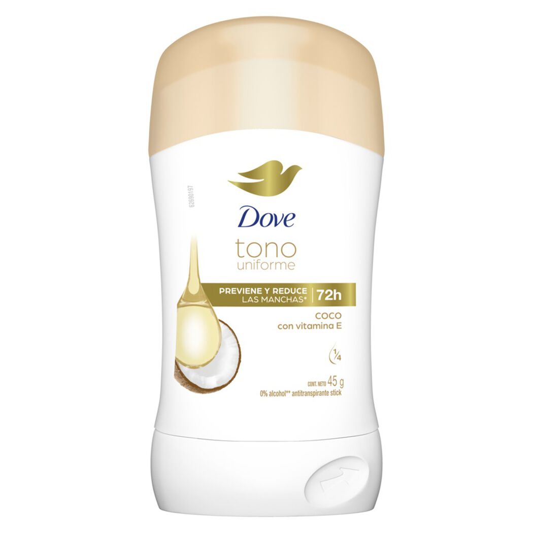 Desodorante Barra Dove Tono Uniforme Coco