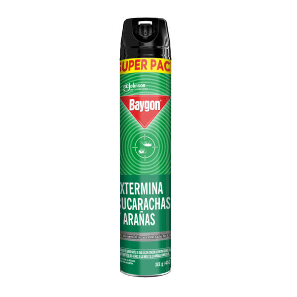 Insecticida Cucarachas y Arañas Baygon 450 ml