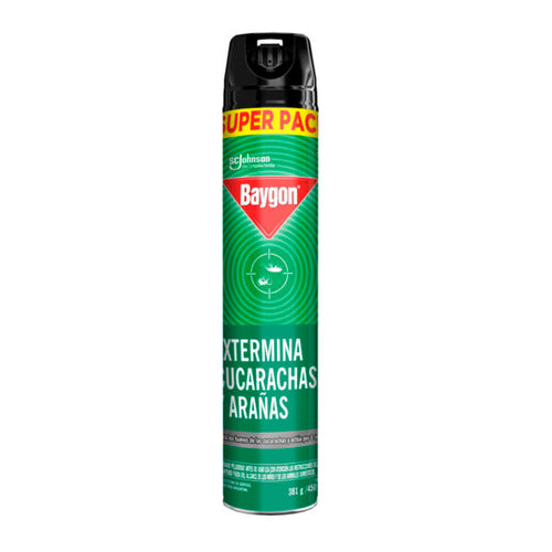 Insecticida Cucarachas y Arañas Baygon 450 ml