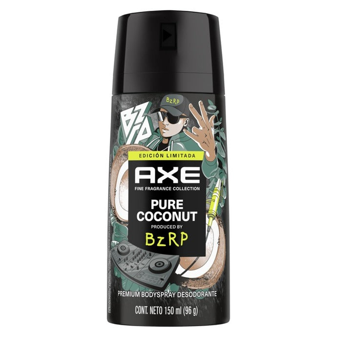 Desodorante Axe spray pure coconut bzrp 150 ml