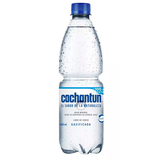 Agua Cachantun Gasificada 600 ml