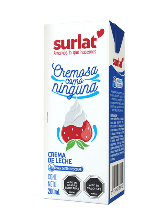 Crema de Leche Surlat 200 g