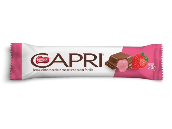 Chocolate Frutilla Capri Nestle 30 gr