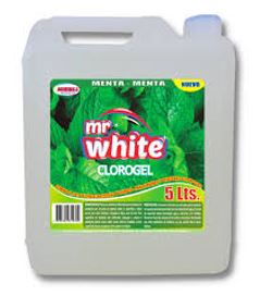 Cloro Gel Menta Mr White 5 L - Nikoll