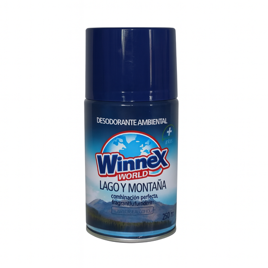 Desodorante Ambiental Repuesto Automático Lago Montaña Winnex