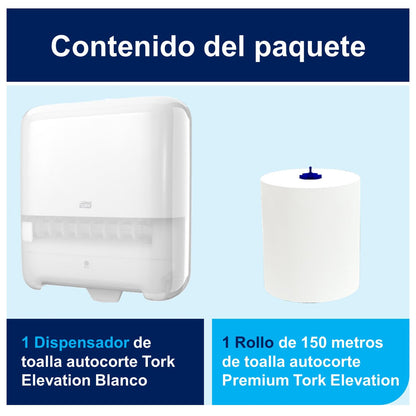 Disp. Toalla Tork Elevation Blanco