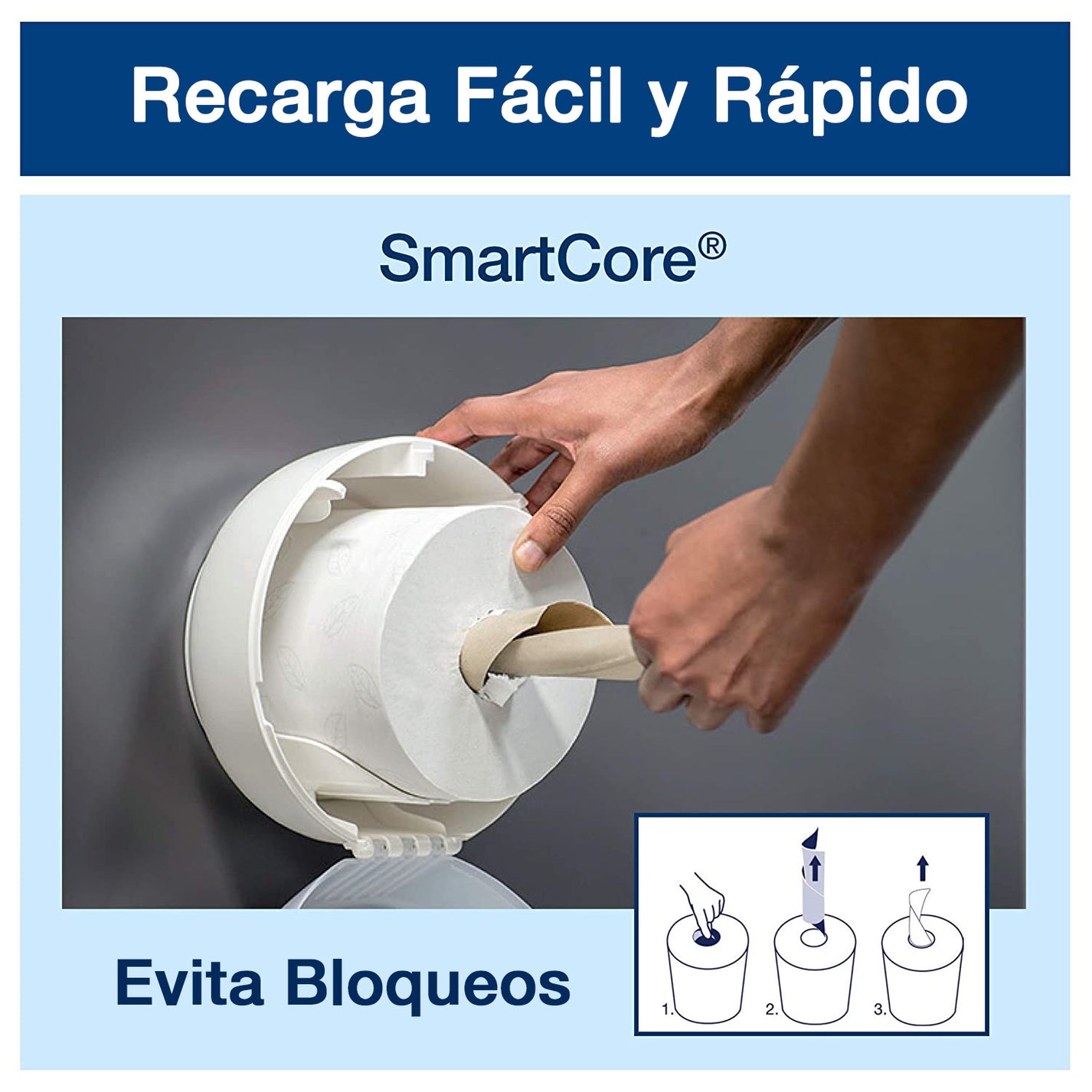 Disp. Higienico Tork Smartone Mini Blanco