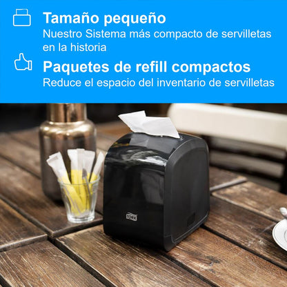 Disp. Servilleta Tork Fit Xpressnap Negro