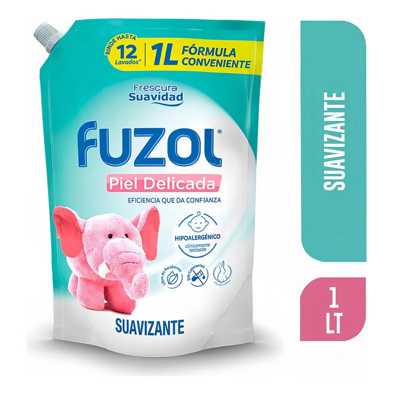 Suavizante de ropa Fuzol piel delicada 1 L