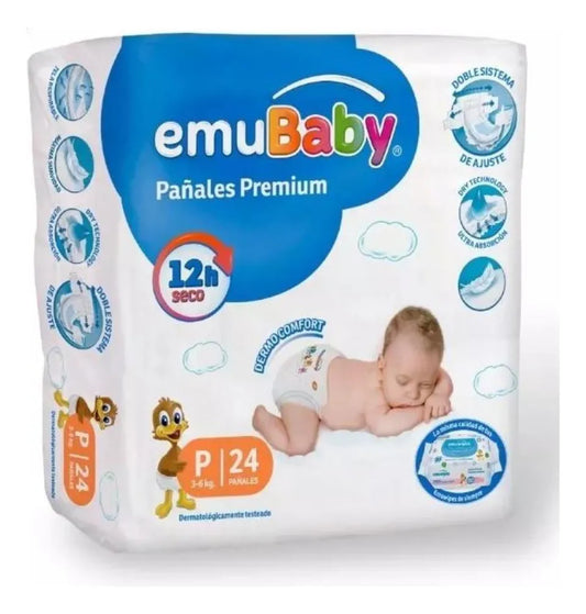 Pañal Emubaby Premium P