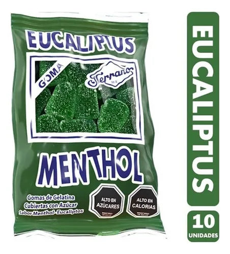 Goma Eucaliptus Menthol 45g