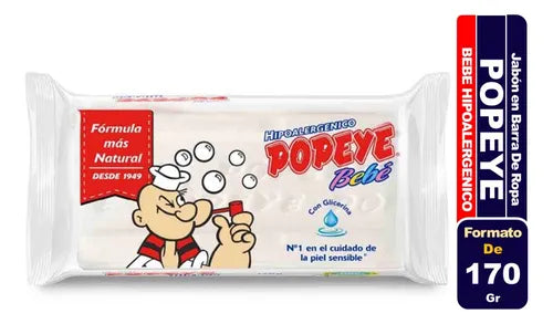 Jabón Barra Popeye 170 grs