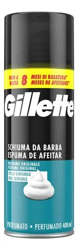 Espuma de afeitar Gillette piel sensible 400 ml