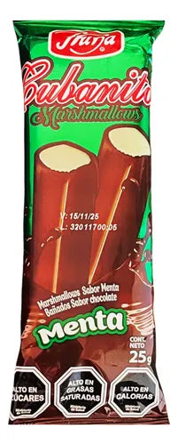 Marshmallows Menta Cubanito Fruna 25 gr