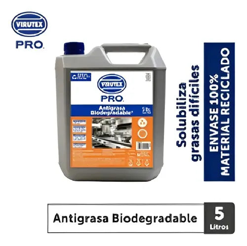 Desengrasante virutex Pro 5 L