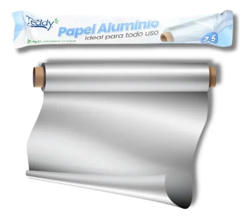 Papel Aluminio Teddy
