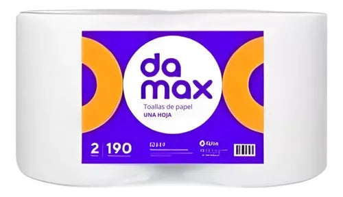 Toalla de Papel HS 2x190 Damax