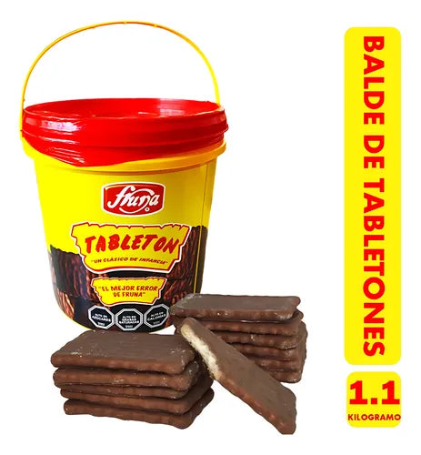Balde Galleta Tableton 1100 gr