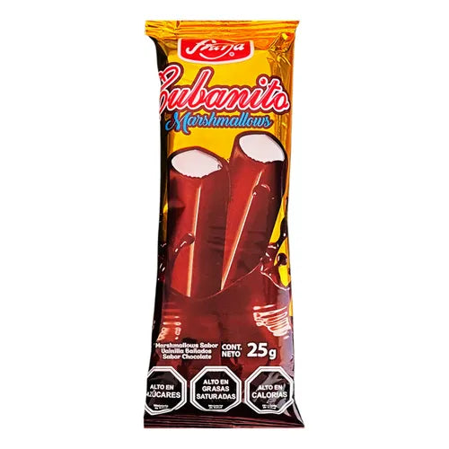 Marshmallows Chocolate Cubanito Fruna 25 gr