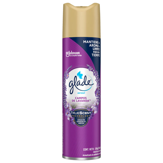 Desodorante Glade Aerosol Campos de Lavanda 360 cc