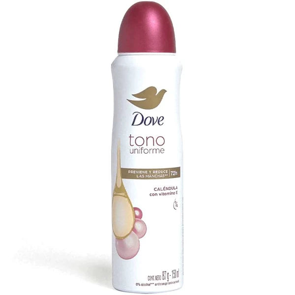 Desodorante en aerosol Dove tono uniforme 150 ml