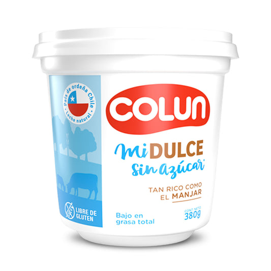 Manjar Sin Azúcar Colun 380 g