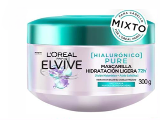 Crema de tratamiento Elvive hialurónico pure 300 g