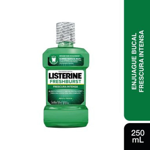 Enjuague bucal Listerine fresh burst 250 ml