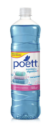 Limpiador de pisos Poett suavidad y algodón 900 ml
