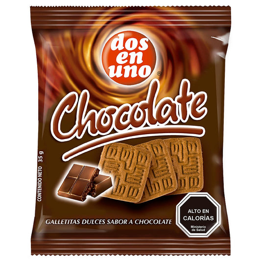 Galleta Chocolate Dos en Uno 35 gr