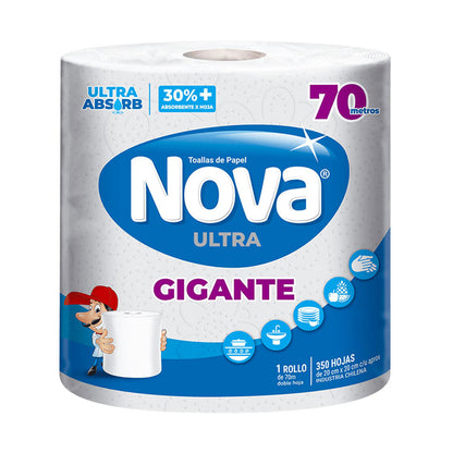 Pack Super Ahorro Papel Higienico Confort 4x50 - 32 rollos + Toalla de Papel Nova 70 - 8 rollos  + Servilleta