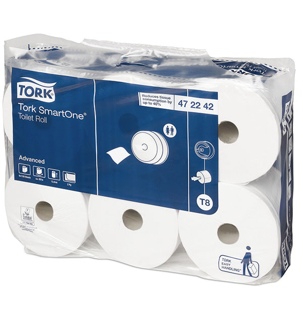 Papel Higienico SmartOne Tork Grande D/H 6x207 mt