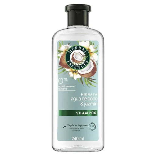 Shampoo Herbal Essences Agua de Coco y Jazmín 240 ml