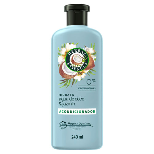 Acondicionador Herbal Essences Agua de Coco y Jazmín 240 ml