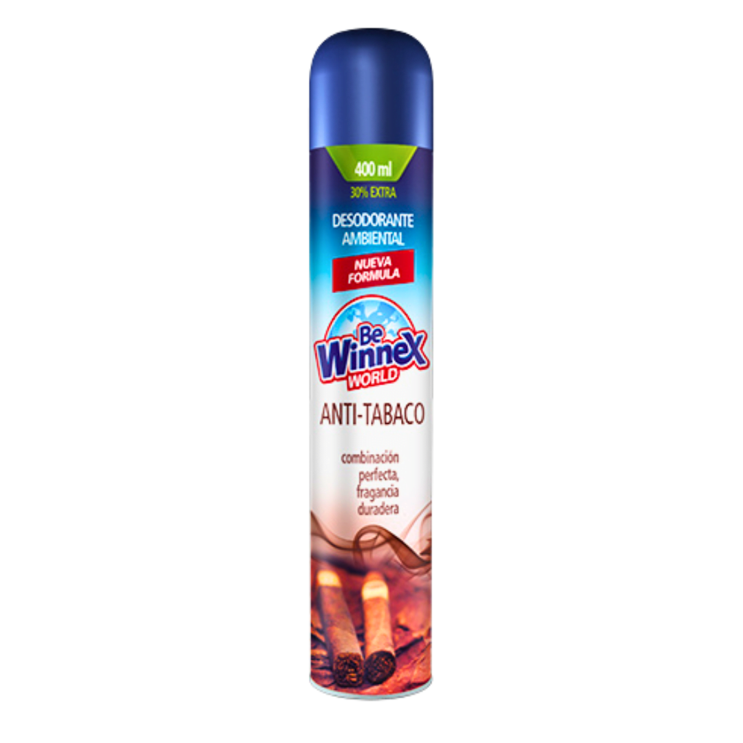 Desodorante ambiental Winnex antitabaco 400 ml