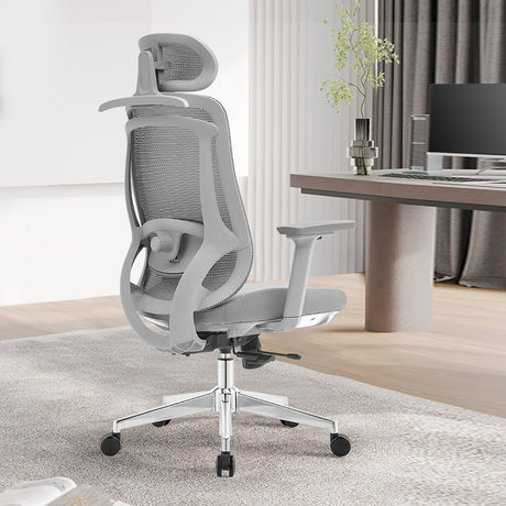 Silla de Escritorio Ergonomica Premium - Valtora - Icon Terra Plus Gris