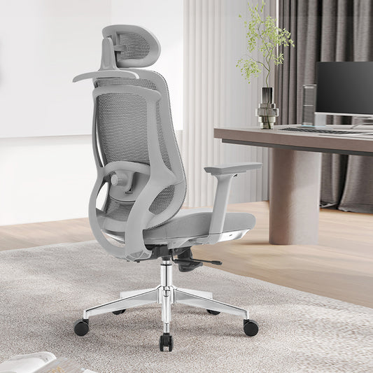 Silla de Ecritorio Ergonomica Premium - Valtora - Icon Terra Plus Gris