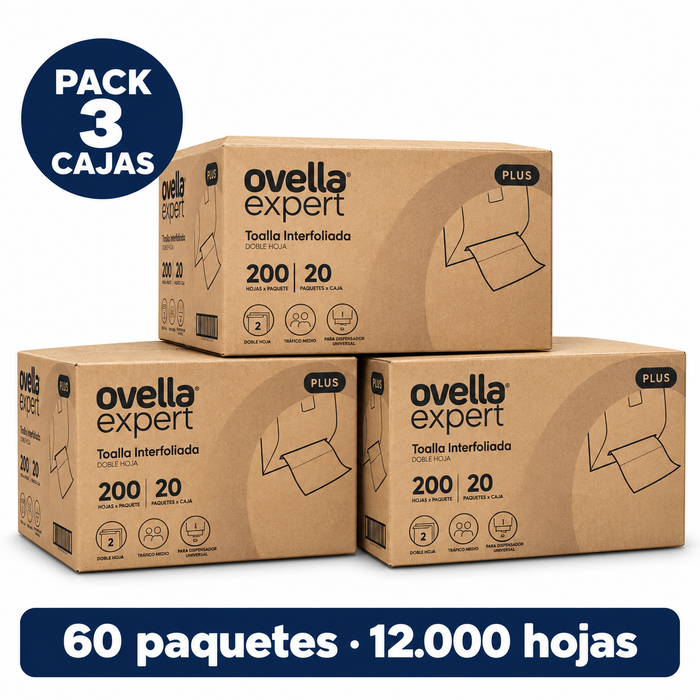 Packs de toallas interfoliadas