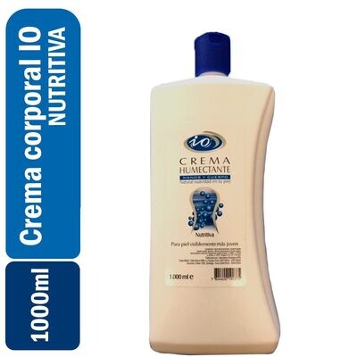 Crema corporal IO nutritiva 1 L