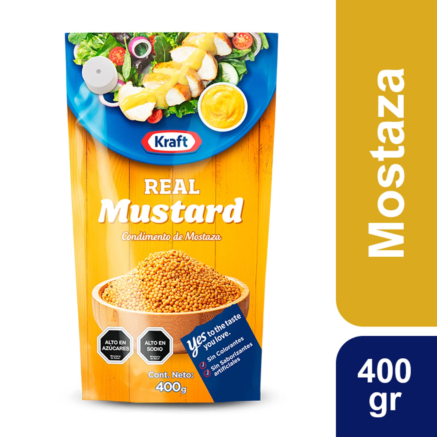 Mostaza doypack Kraft 400g
