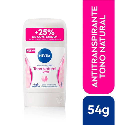 Desodorante en barra Nivea Tono Natural Extra 50 ml