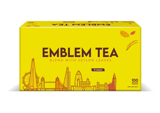 Té Negro Emblem Tea 100 bolsas