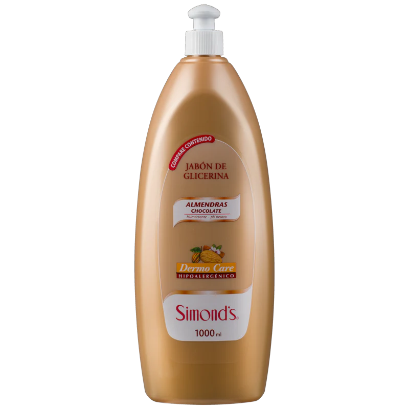 Jabón Líquido Simonds Almendras Chocolate 1 L