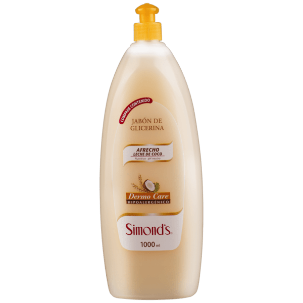 Jabón Líquido Simonds Afrecho Leche de Coco 1 L