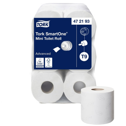 Papel Higiénico SmartOne Tork Grande D/H 6x207 mt
