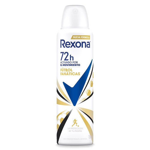 Desodorante Spray Rexona Futbol mujer 150 ml