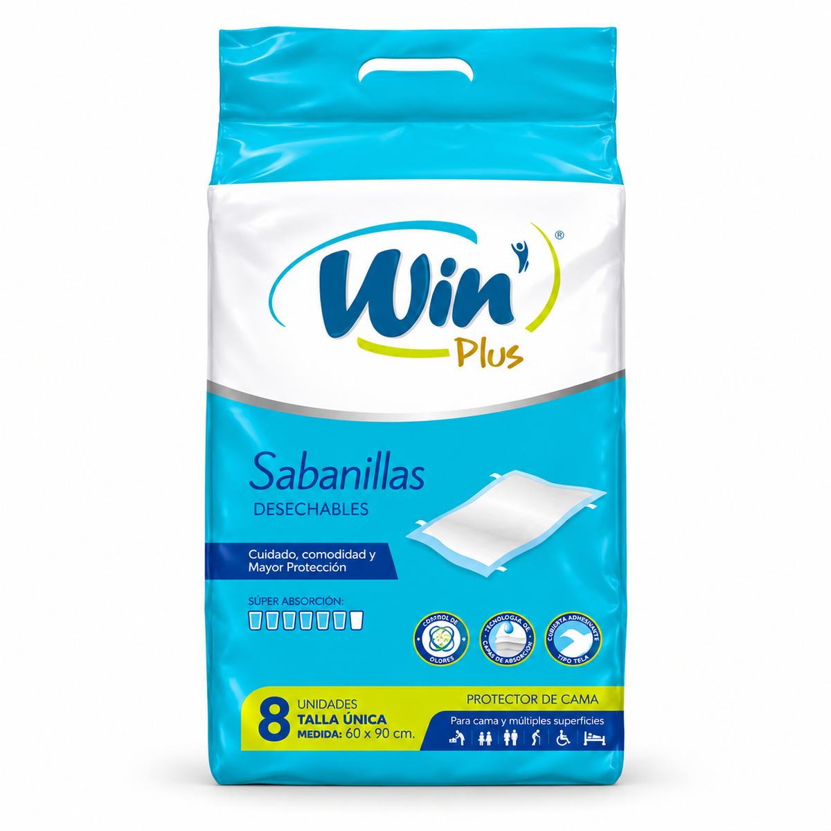 Sabanillas Win Plus paquete de 8 unidades