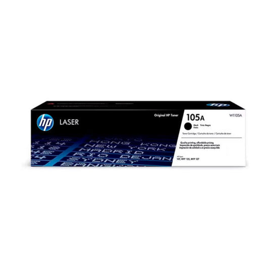 Toner HP Original W1105A 105 A Negro