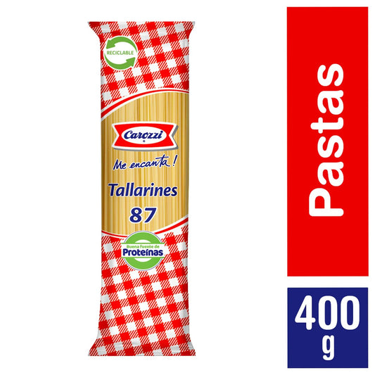 Tallarines 87 Carozzi Individual